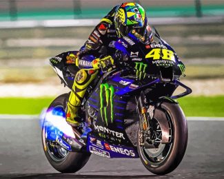 aesthetic Valentino Rossi diamond painting