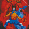 Aesthetic Wrestler Art diamond painting