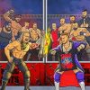 Aesthetic Wrestlers diamond painting