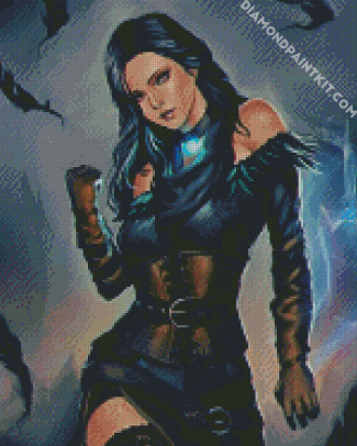 Aesthetic Yennefer Witchers diamond painting