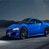 Aesthetic Blue Acura NSX diamond painting