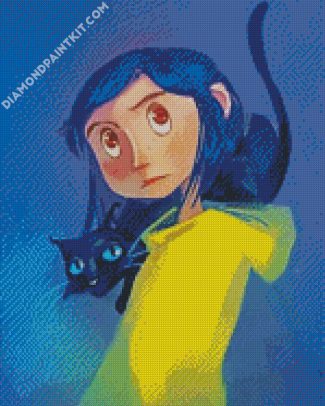 aesthetic coraline movie diamond painting