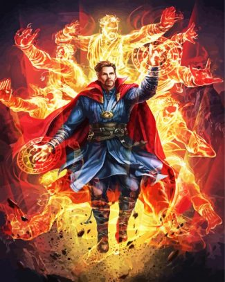 Aesthetic Dr Strange diamond painting