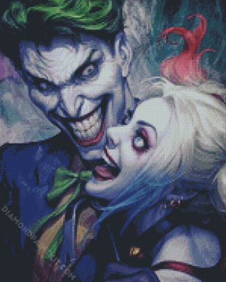 Aesthetic Joker Couple diamond painting