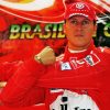 Aesthetic Michael Schumacher Racer diamond painting