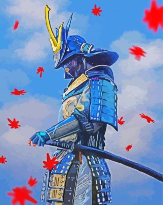 Aesthetic Samurai Warrior diamond painting