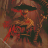 Aesthetic Scary Scarecrow diamond painting