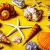 Aesthetic Seashell diamond painting