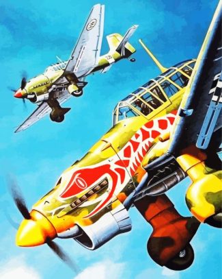 Aesthetic Stuka diamond painting