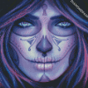 Aesthetic Sugar Skull Lady diamond painting