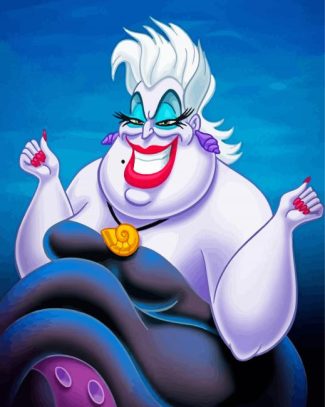 Aesthetic Villian Ursula diamond painting