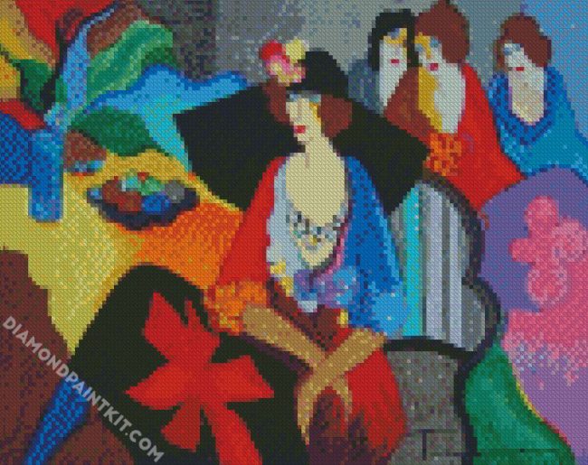 Aesthetic Women By Tarkay diamond painting