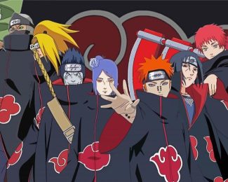 Akatsuki diamond painting