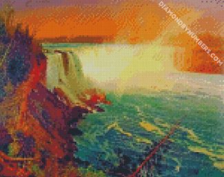 Albert Bierstadt Niagara Falls diamond painting