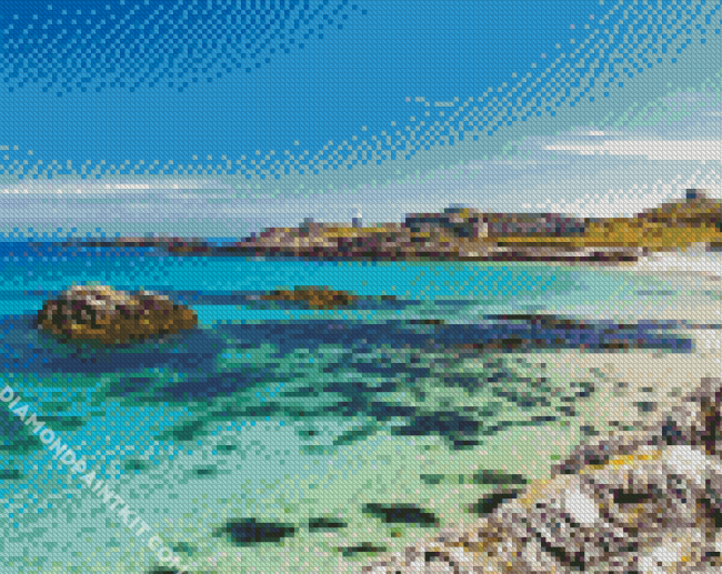 Alderney Beach diamond painting