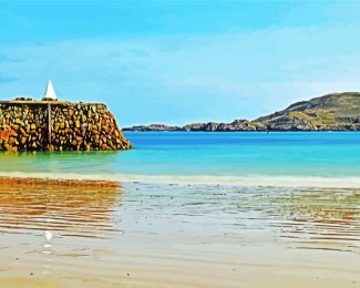 Alderney Beach Rocks diamond painting