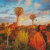 Aloe Dichotoma Trees Namibia diamond painting