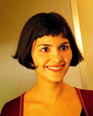 Amelie Movie Character diamond painting