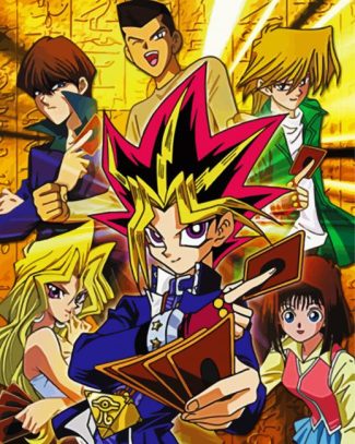 Anime Character Yu Gi Oh diamond painting