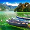 Annecy Lake diamond painting