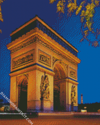 Arc De Triomphe Paris diamond painting