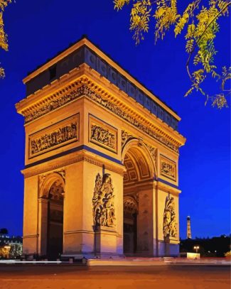 Arc De Triomphe Paris diamond painting