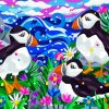 Artistic Birds diamond painting