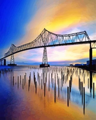 Astoria Bridge diamond painting