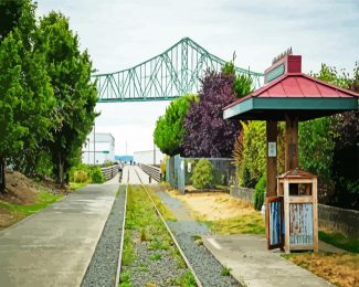 Astoria Riverfront diamond painting