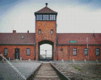 Auschwitz Camp In Poland diamond painting diamond painting