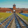 Auschwitz Poland diamond painting