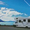 Autcaravan Camping diamond painting