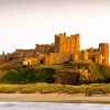 bamburgh castle Northumberland diamond painting