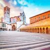 Basilica Of San Francesco Assisi Church diamond painting