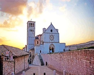 Basilica Of San Francesco Assisi diamond painting