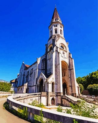 Basilica Of The Visitation Annecy France diamond painting