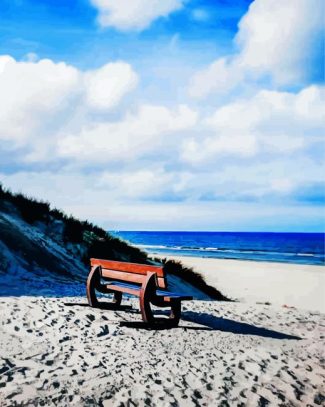 Beach Ameland diamond painting