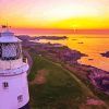 Beacon In Alderney Beach diamond painting