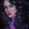 Beautiful Yennefer Witcher diamond painting