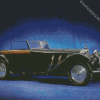 Black Vintage Car diamond painting