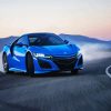 Blue Acura NSX diamond painting