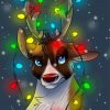 Christmas Reindeer diamond painting