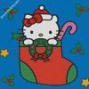 christma hello kitty diamond painting