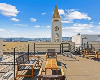 Clock Tower San Francisco diamond painting