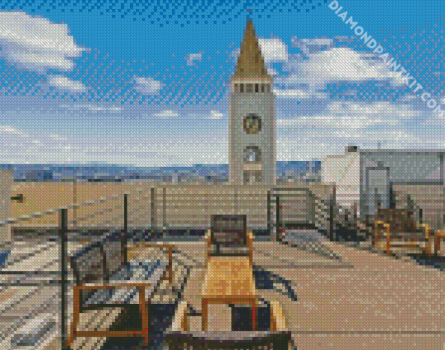 Clock Tower San Francisco diamond painting