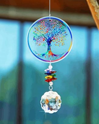 colorful Suncatcher diamond painting