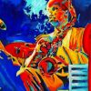 Colorful Saxophone Man diamond painting