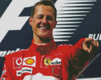 Cool Michael Schumacher diamond painting