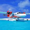 Cool Aesthetic Seaplane diamond painting