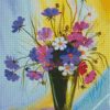 Cosmos Flowers Vase diamond painting